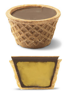 [2222] COOKIE CUPS MELK ADVOCAAT 96 ST
