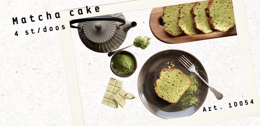 [HOL/10054] HOLEKI MATCHA CAKE 4 X 670 GR <*_*>