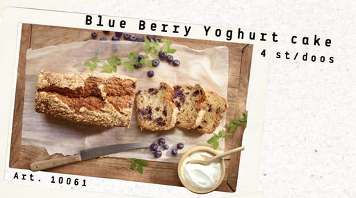 [HOL/10061] HOLEKI BLUEBERRY YOGHURT CAKE 4 X 670 GR <*_*>