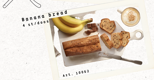 [HOL/10062] HOLEKI BANANA BREAD CAKE 4 X 670 GR <*_*>