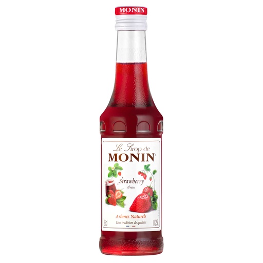 [11092015] MONIN AARDBEI 6 X 25 CL