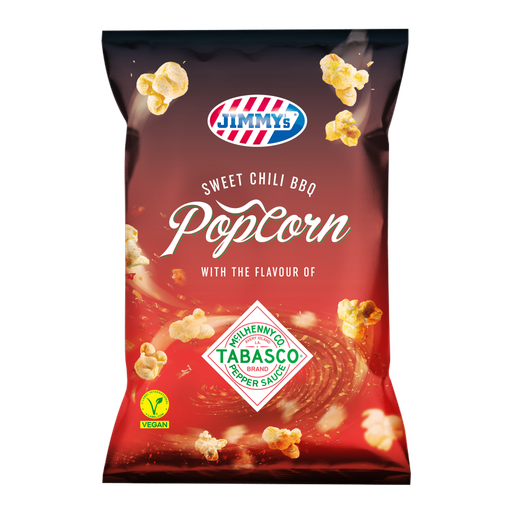 [PER294] JIMMY'S POP CORN TABASCO 8X90GR