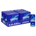 AQUARIUS BLIK LEMON 4X6X33CL