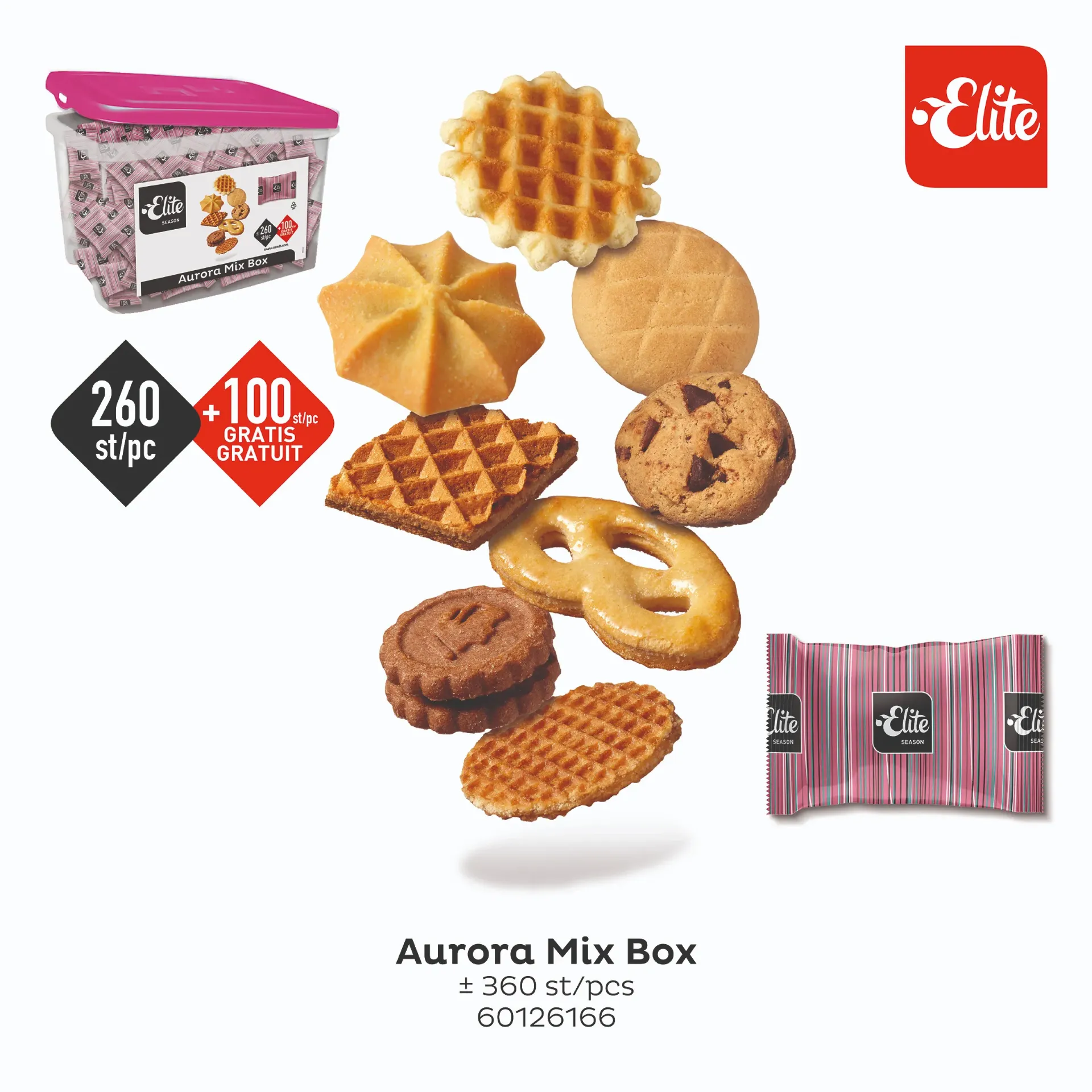ELITE AURORA MIX BOX 360ST (260+100ST GRATIS)