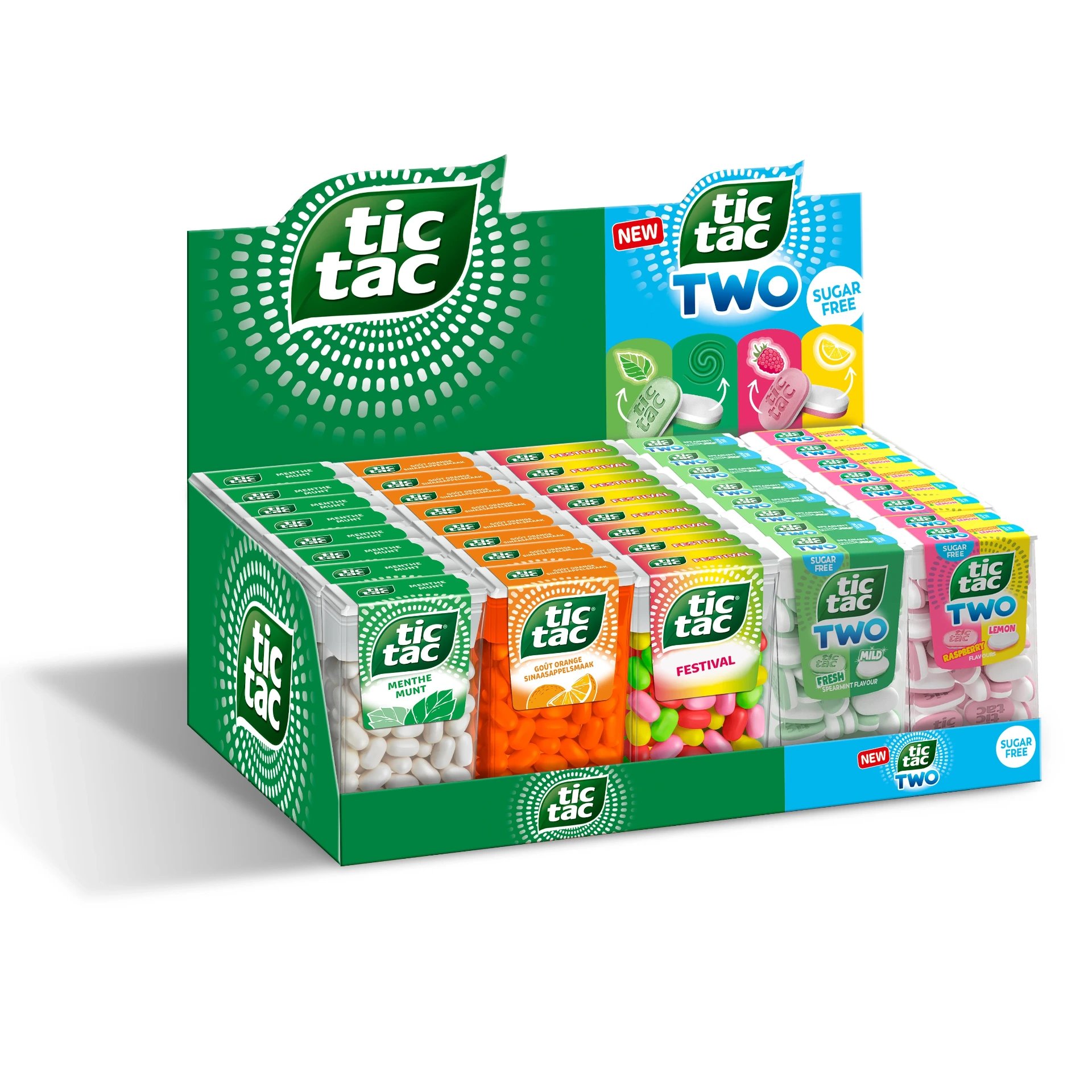 DISPLAY TIC TAC 40 ST - FOLDER MAART -35+5 gratis