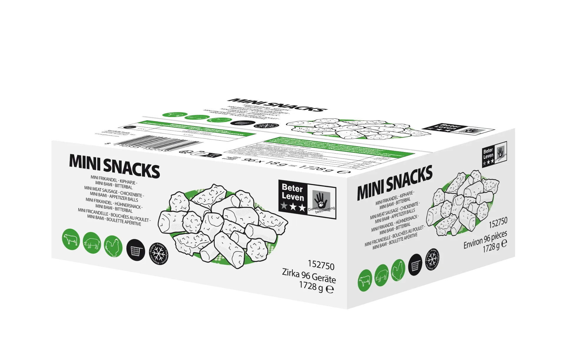 GOODLIFE MINI SNACKS 96X18GR <*_*>