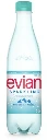 EVIAN SPARKLING PET 12X50CL