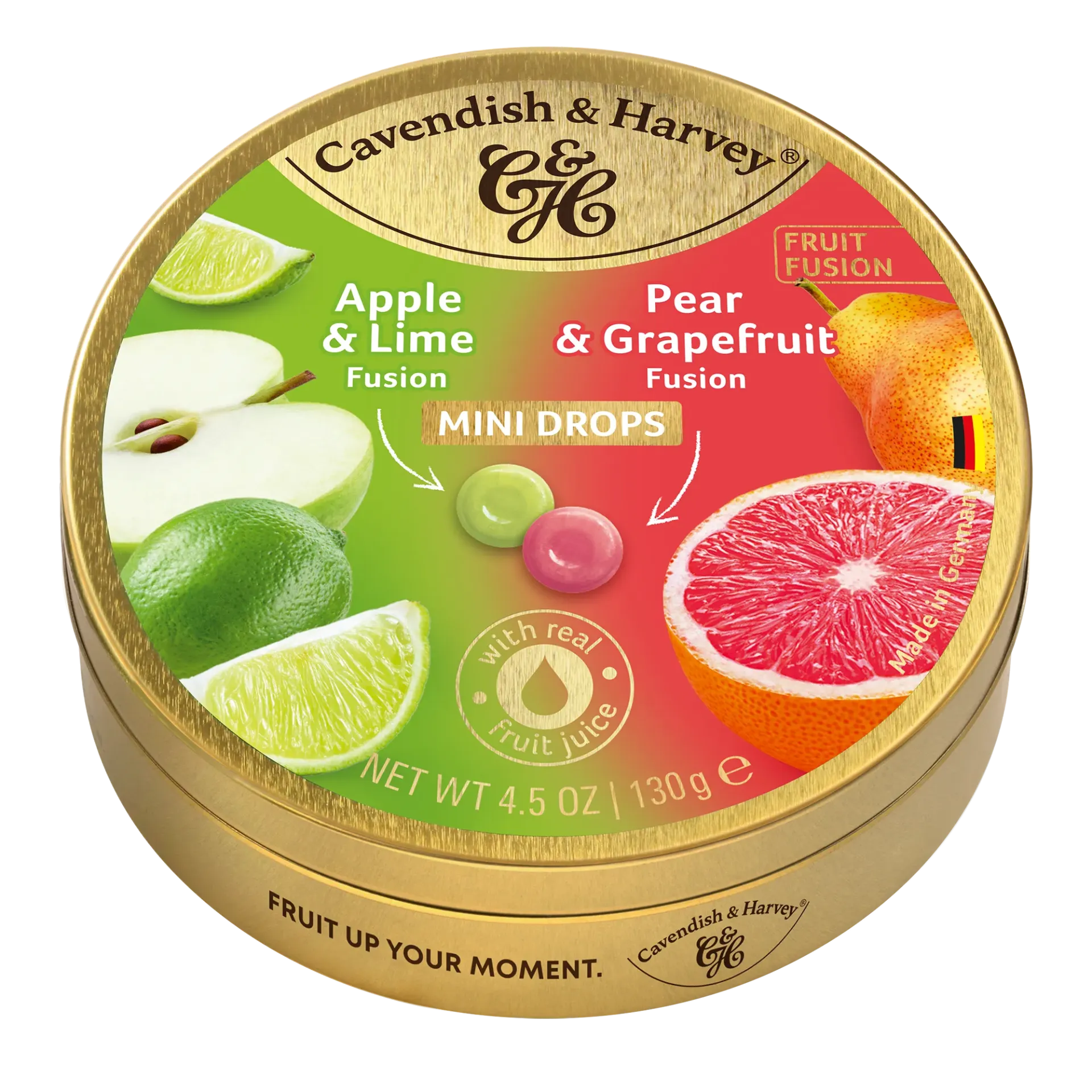 CAVENDISH & HARVEY FUSION APPLE LIME 11 X 130 GR