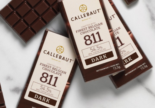 [19385] CALLEBAUT MINI TABLETTES NOIR 13,5gr - 75PCS