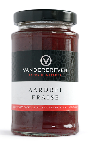 [VDE675] VANDERERFVEN SUIKERVRIJ AARDBEIEN 6X210GR