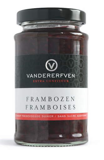 [VDE678] VANDERERFVEN FRAMBOZEN 70% MINDER SUIKER -LIGHT 6X210GR