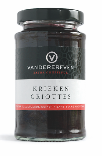 [VDE679] VANDERERFVEN KRIEKEN 70% MINDER SUIKER -LIGHT 6X210GR