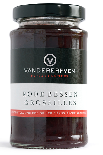 [VDE681] VANDERERFVEN RODE BESSEN 70% MINDER SUIKER -LIGHT 6X240GR