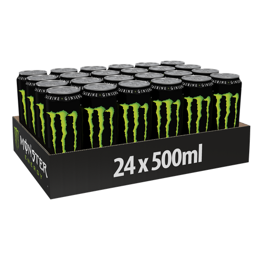 [405216] MONSTER BLIK ENERGY 24X0,5L GROEN