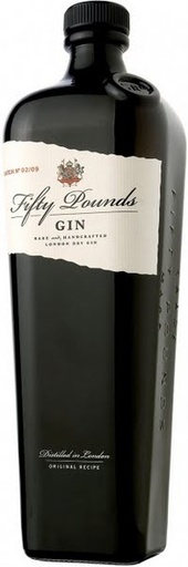 [26938] FIFTY POUNDS GIN 43% 70CL