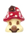 BGL PADDESTOEL KLEIN WIT DECO- 9 CM - 9 STUKS