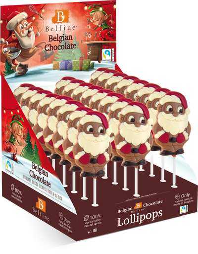 [BEL1007665] BELFINE LOLLY KERSTMAN MET RODE MUTS 24ST