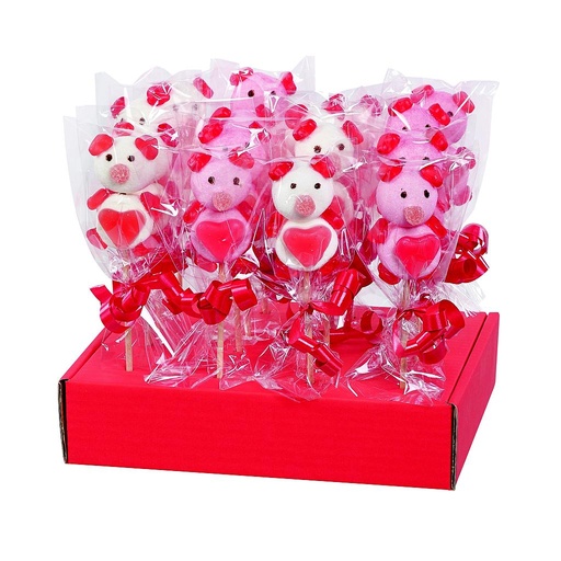 [12827-12] SAVAT LOVE BEAR  12PC